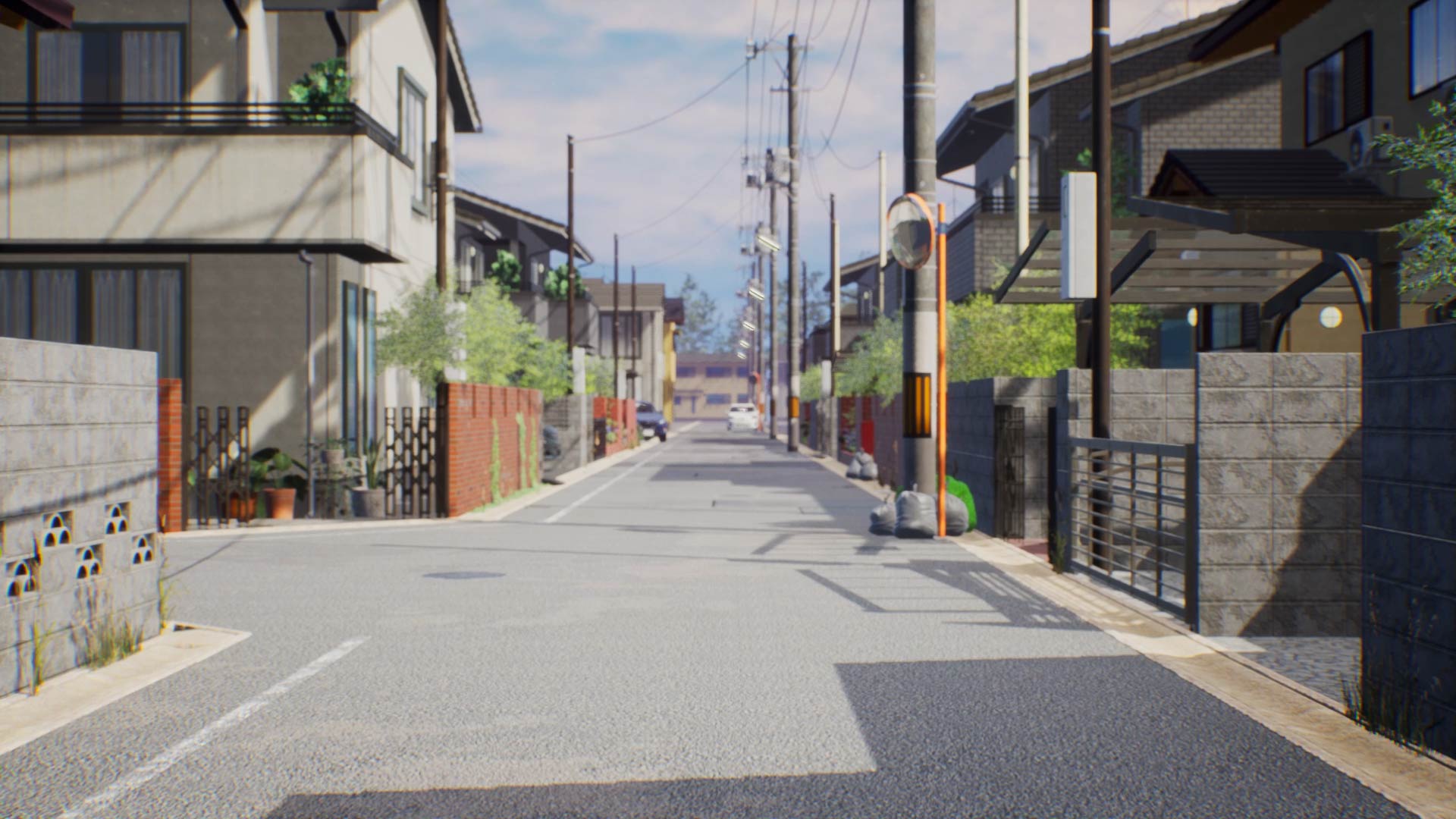 リアルな住宅街
